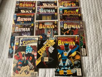 Detective Comics The Batman Comic Book Lot Price is Firm