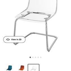 Clear Tobias IKEA Chairs