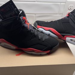 Air Jordan 6 Retro Infrared Salesman Size 11 Brand New DS $220