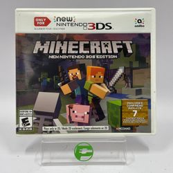 Minecraft New Nintendo 3DS Edition (Nintendo 3DS, 2017)