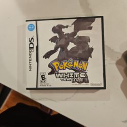 POKEMON WHITE NINTENDO DS (RARE CIB)