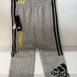Adidas Gray Youth Fleece Jogger 