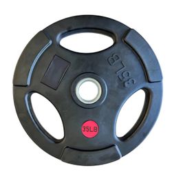 35lb Rubber Grip Plates (pair) ETE