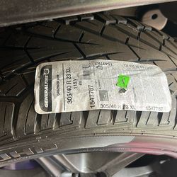 23” Rims And Tires
