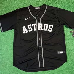 Houston Astros Jose Altuve Black Jersey