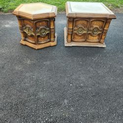 Two (2) Mid-Century Modern End Tables
