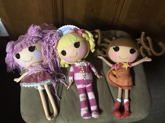 Lalaloopsy dolls measure 12 ”