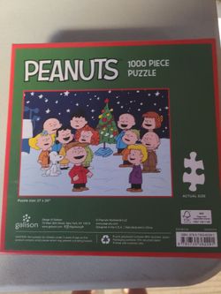 Charlie brown 1000 piece puzzle