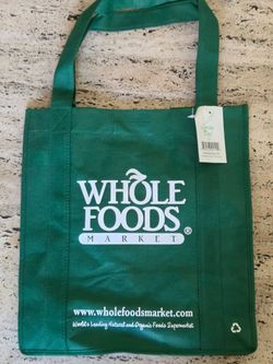 Unused Whole Foods Reusable Bag