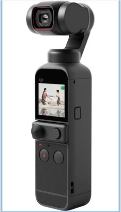 new DJI Pocket 2 - Handheld 3-Axis Gimbal Stabilizer with 4K Camera, 1/1.7” CMOS, 64MP Photo, Pocket-Sized, ActiveTrack 3.0, Glamour Effects, YouTube