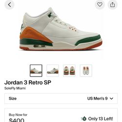 Jordan 3 Solefly 