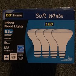 $5 La Caja De Sold White Led  New 