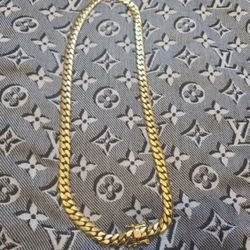 Solid Gold Chain 18k 198 Grams Cuban Link 13500