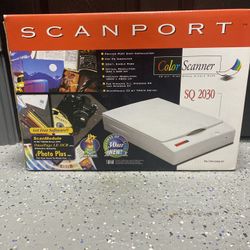 Vintage Scanport SQ 2030 Color Scanner