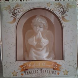 Vintage Angel Cherub Candle Vintage