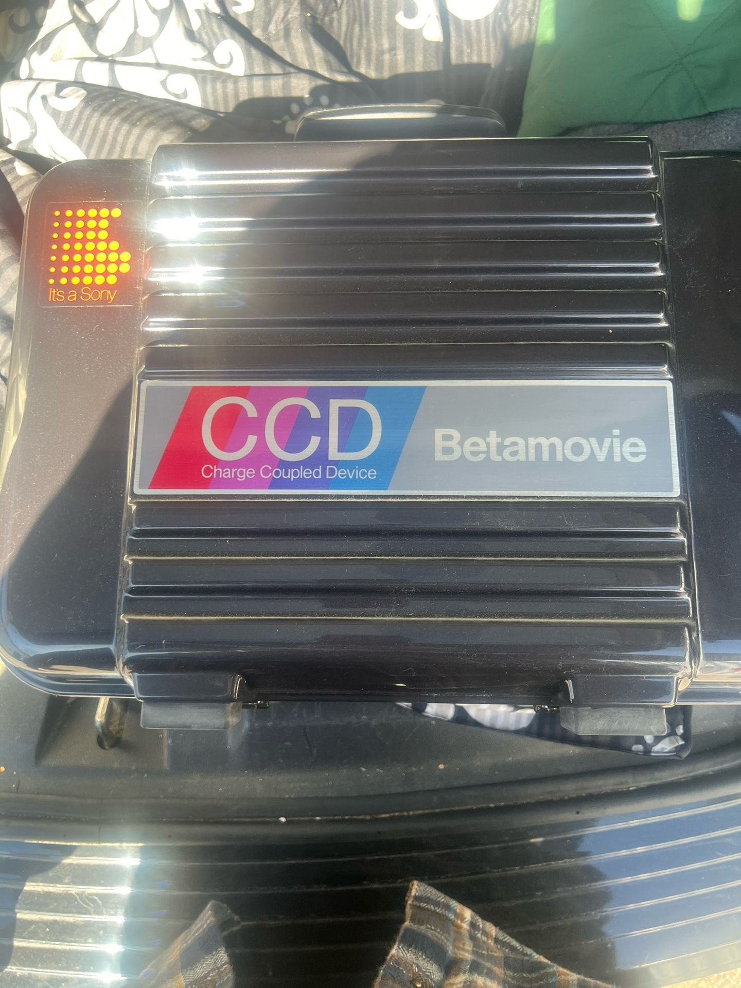 Vintage Sony Betamovie Betamax BMC-550 Movie Video Camera Camcorder . Perfect Working Condition