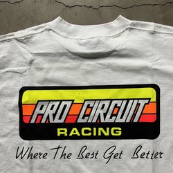 Vintage 90’s Pro Circuit Racing Kawasaki Motocross Supercross T-Shirt XL