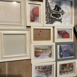 White Photo Frame lot