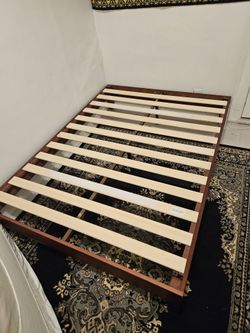 Wood Platform Bed Full