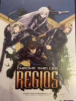 Funimation’s CHROME SHELLED REGIOS Part ONE Episodes 1-12 (DVD-2011) NEW!