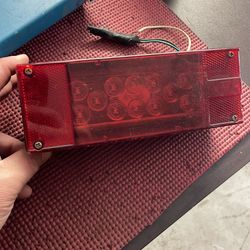 Trailer light brake light and running light