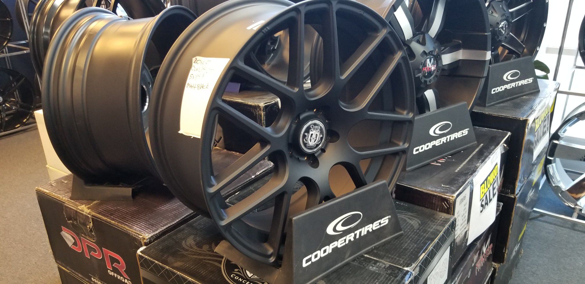 20" Curva C7 Matte black Wheel Rims Sale 5lug Fits Camry Accord Maxima set of 4
