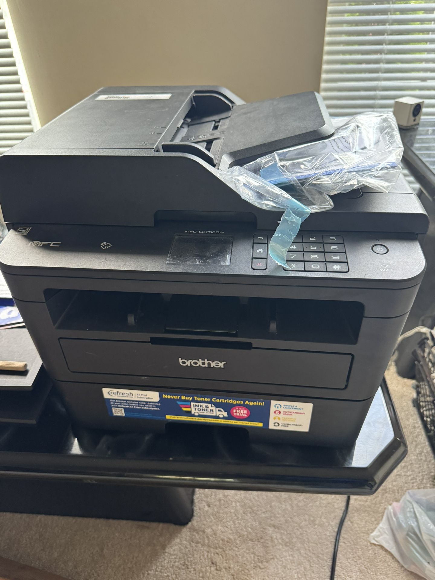 Brother MFCL2750DW Monochrome All-in-One Wireless Laser printer