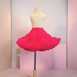 Toddlers Hot Pink Tutu Pettiskirt