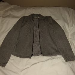 A Little Casual Short Skirt With A Jacket