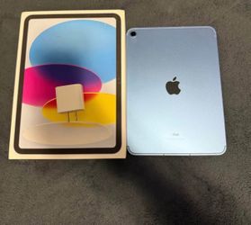 iPad 10th gen Blue