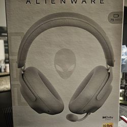 Alienware - Pro Wireless Gaming Headset for PC, PS5, PS4, Switch and Mobile - Lunar Light