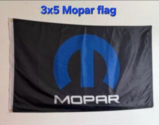 3x5 Mopar flag banner other items seen sold separately SHIPPING AVAILABLE 3x5 Mopar flag banner other items seen sold separately SHIPPING AVAILABLE