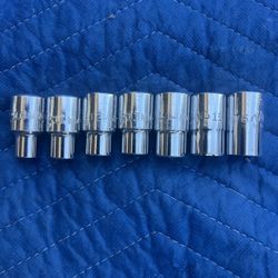 MAC Tools 1/2” Drive Socket Set Metric