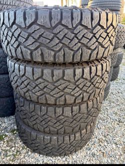 ✅ 285 70’R 17 Goodyear tires en perfectas condiciones de Vida
