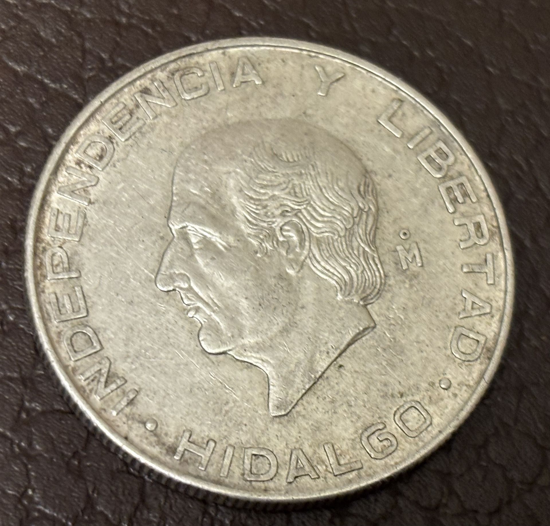 Cinco 5 Pesos 1955. Coin Of Mexico 