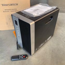 New In Box Portable Infrared Space Heater 1500W with 3 Modes Timer Remote Controller Programmable Thermostat 