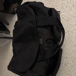 Medium Size Black Duffel Bag 