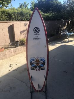 Santa Cruz Matt Archbold Pro Model Epoxy Surfboard 5'11” X Santa Cruz Matt Archbold Pro Model Epoxy Surfboard 5'11” X