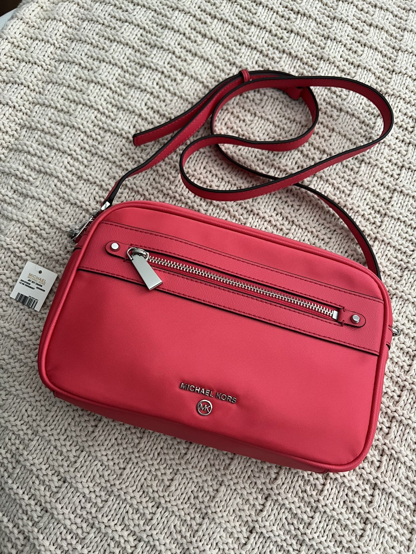 Michael Kors Jet Set Large Logo Crossbody Bag