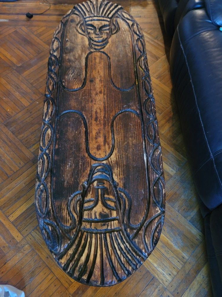 Table Wooden Carved African