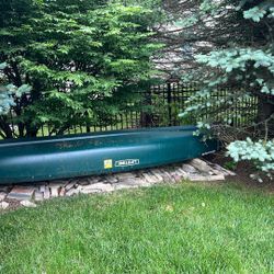 Lifetime Wasatch Canoe With Canoe Dolly And Accessories