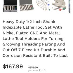 Heavy Duty 1/2 Inch Shank Tools 