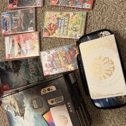 SALE! Nintendo Switch The Legend of Zelda Tears of the Kingdom Game With FREE case