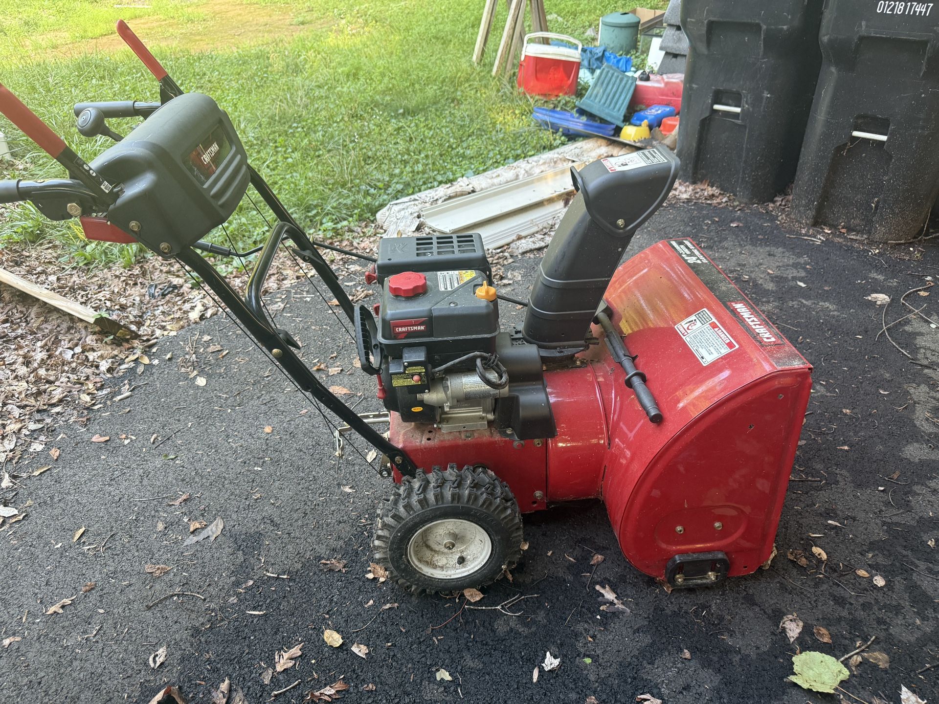 Craftsman 24" Electric Start Snowblower