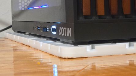 Custom PC Gaming Riser - HexFlow Design