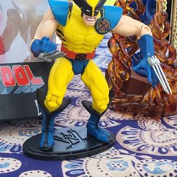 MARVEL SECREAT WEAPON FORCE WOLVERINE TOY BIZ USED WOLVERINE