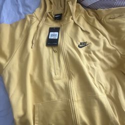 Yellow Nike Jogging Set 