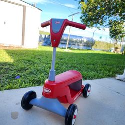 Radio Flyer Scoot 2 Scooter - Red: Steel & Plastic, Ages 1-4, 44.1 lbs Capacity