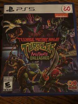 TMNT Mutants Unleashed PS5 Game