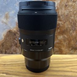 Sigma 35mm f/1.4 DG DN Lens for Sony E-mount Mirrorless Cameras Full Frame,Sigma,sigma 35mm Lens,full Frame Prime Lens,wide Angle Lens,